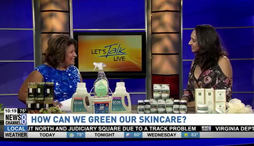 Eminence Organics featured on News Channel 8 "Let's Talk Live" segment. 