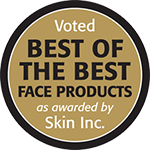 Skin Inc Best of the Best Awards 2008, Winner of Best of the Best Face Products