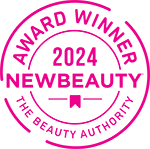 Clean Beauty Cosmopolitan award badge 