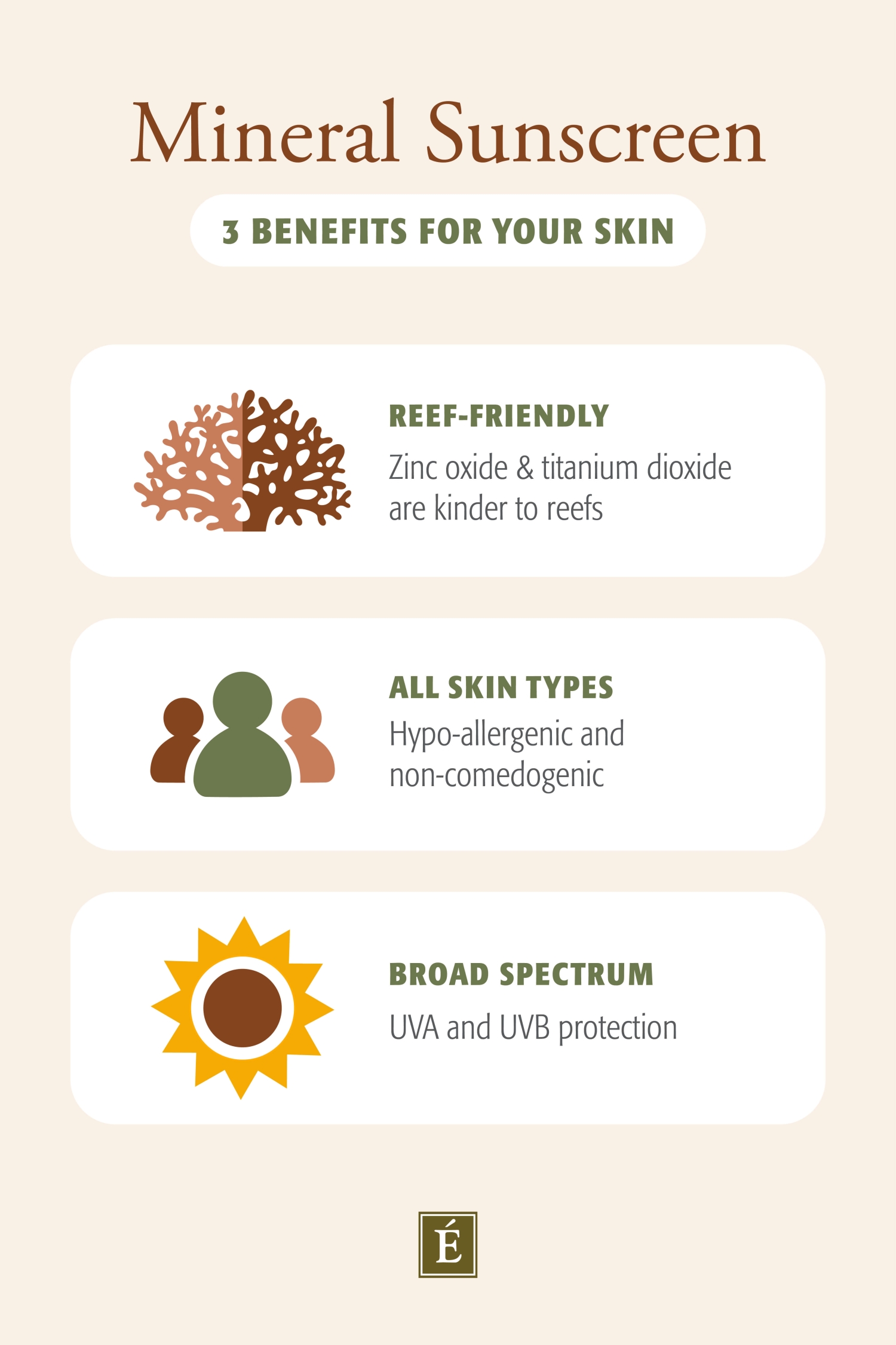 Mineral Sunscreen: 3 Benefits For Your Skin Infographic