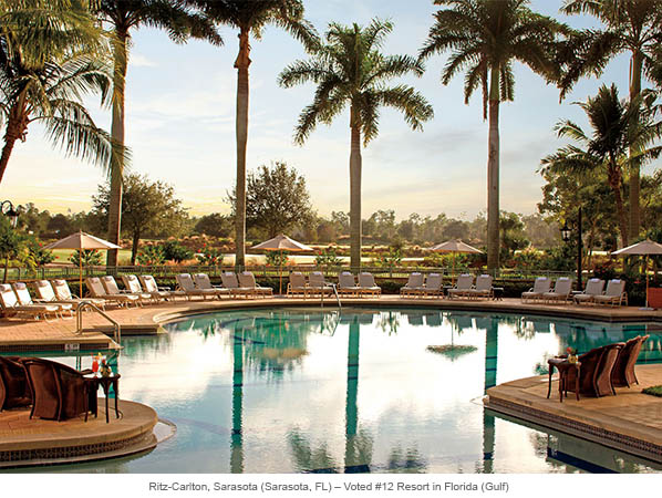 Ritz-Carlton, Sarasota (Sarasota, FL) - Voted #12 Resort in Florida (Gulf)