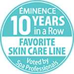 Eminence Voted Favorite Skin Care Line 10 years in a row