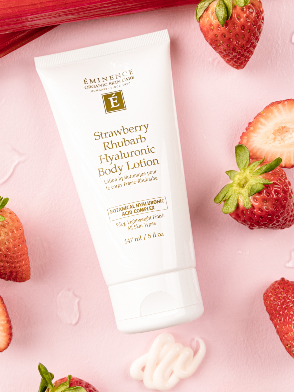 Strawberry Rhubarb Hyaluronic Body Lotion image named null